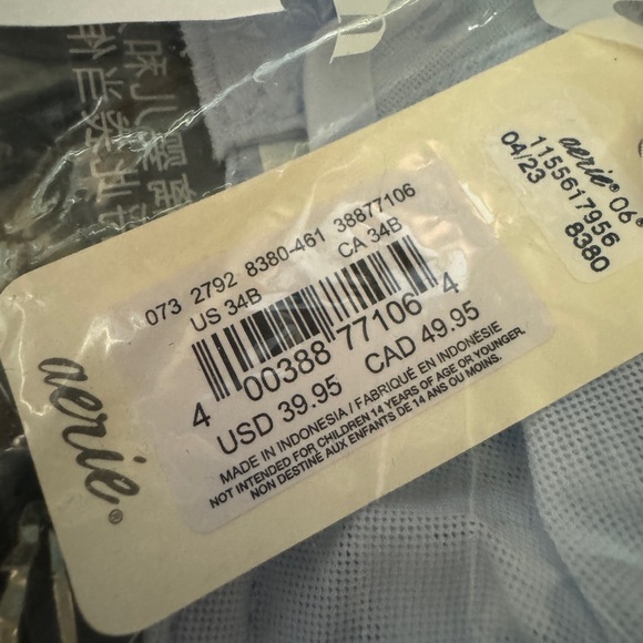 🦋 NWT! Aerie Smoothez Mesh Unlined Balconette Bra - Picture 8 of 14